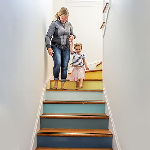 COSIMIXO 2" x 16.5FT Anti Slip Tape with Glow in The Dark Stripe,Premium Grip Tape Non Slip Stair Treads Tape,Non Skid Tape, High Traction Adhesive for Stairs Step Black/Green - color: Black/Green, size: 2Inch x 16.5Ft