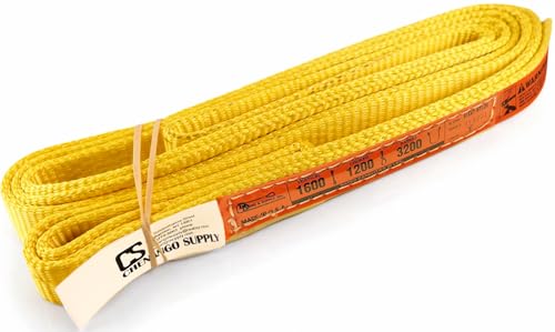 DD Sling 1 Inch x 8 Foot Nylon Lifting Sling - size: 1"x8'