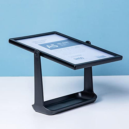 ABS Plastic Sign Holder (Black A5 148×210mm/ 5.83×8.27 inches)
