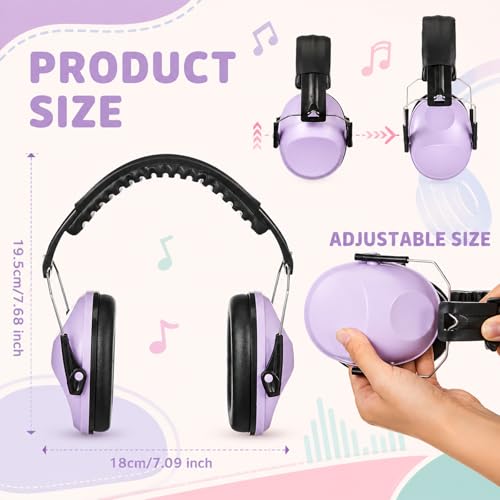 Amylove 12 Pcs Kids Noise Cancelling Headphones Ear Muffs Sweet Style - size: Universal Fit (kids & Adults), style: Sweet Style