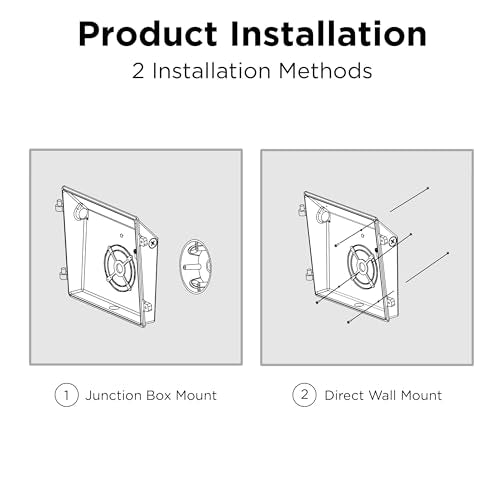 Feit Electric Commercial LED Wall Pack Security Light, 4000 Lumens, Dusk-to-Dawn Photocell Sensor, Shatter-Resistant Lens, Hardwired Outdoor Flood Light, 50,000-Hour Lifetime, S8.8CWPK/840/BZ - size: 1 Count (Pack of 1)