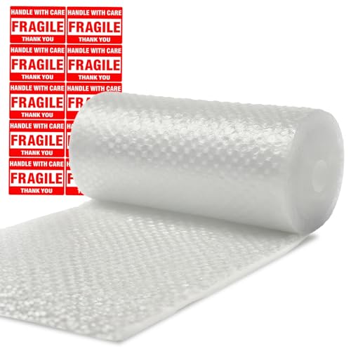 Bubble Cushioning Wrap -12 Inch x 15Feet Bubble Packing Wrap - size: 1Roll-12*15 inch