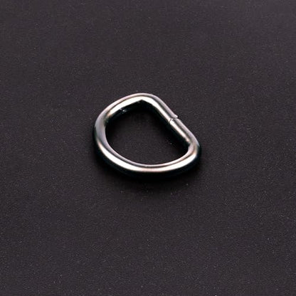 Country Brook Design - Welded D-Rings (3/4 Inch) - color: Gunmetal, size: 25 (Pack of 1)