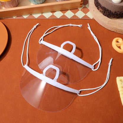OSALADI 8pcs Chef Food Service Reusable Anti- for Restaurants Washable Face Masks Bulk Pack