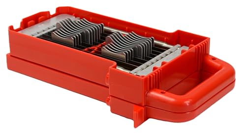 Prince Castle Saber King Red Tomato Blade & Pusher Set - 3/16" Slices, for 4 Tomatoes - Vegetable Chopper and Kitchen Chopper Replacement Blade, Tomato Slicer Commercial Tool - style: Set