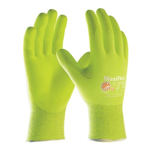ATG Unisex Maxiflex Ultimate - color: Hi-vis Yellow, size: Small