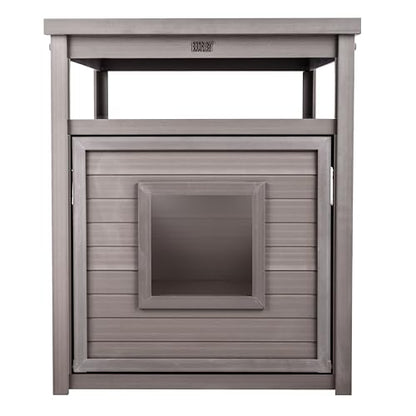 New Age Pet® ECOFLEX® Litter Loo® Enclosure, Jumbo, Grey - color: Grey, size: Jumbo