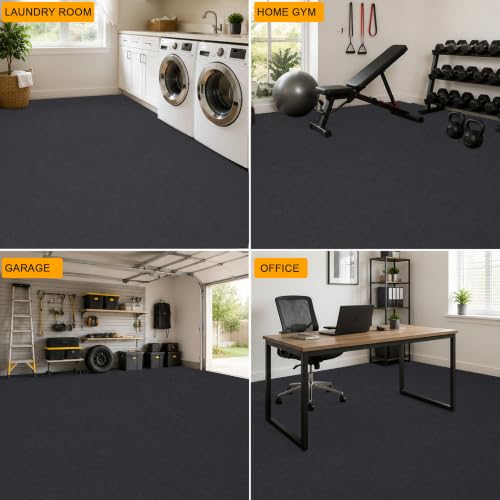 Garage Floor Protector Mat, 6' x 8', Dark Gray - size: 6' x 8'