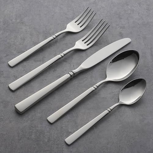 Oneida Silverware Easton 18/10 Flatware Dinner Spoons Set for 4, (4-Piece) - style: Dinner Spoons, Set of 4