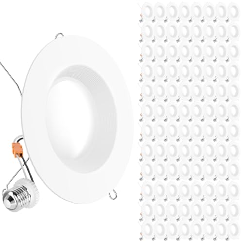 Sunco 96 Pack 6 Inch Retrofit LED Recessed Lights 13W=75W 3000K Warm White - size: 96PK - 3K