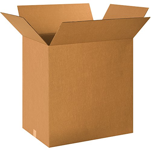 BOX USA 24x18x24 Corrugated Boxes, Large, 24L x 18W x 24H, Pack of 10 | Shipping, Packaging, Moving, Storage Box for Home or Business, Strong Wholesale Bulk Boxes - style: Standard Corrugated