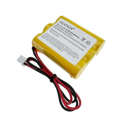 3.6v 1000mAh Ni-CD Exit Sign Emergency Light Battery Pack Compatible with OSA107 PowerSonic A5289-1 DISON KRH-15/51 KRH15/51 JLEU9 (2-Pack)
