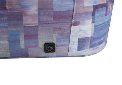 ALLCAMP Picnic Basket, 22L Insulated Cooler Foldable, Thick, Purple - color: Purple Pattern, size: Medium