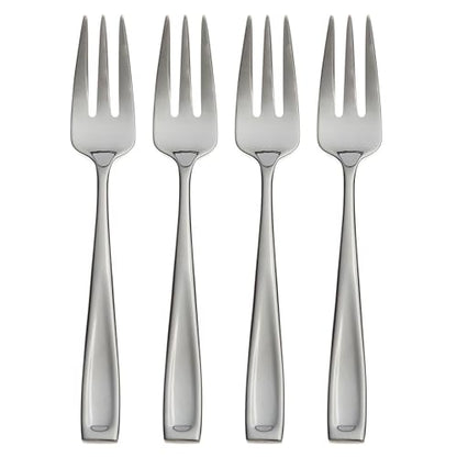 Oneida Moda Cocktail Forks Silverware Set for 4, Flatware - style: Cocktail Forks, 4-Piece Set