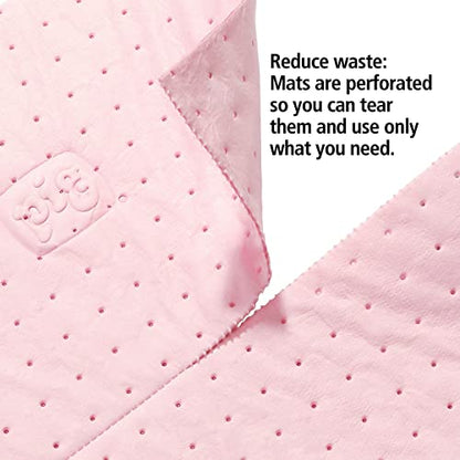PIG Hazmat Chemical Absorbent Mat Pads - 200 Pads per Bag - 15" W x 20" L - Absorbs up to 14 oz. per Pad - MAT302 - size: 200-Pack
