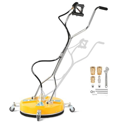 RIDGE WASHER 20'' Pressure Washer Surface Cleaner, with Dual Handle - size: 20" Pressure Washer Surface Cleaner