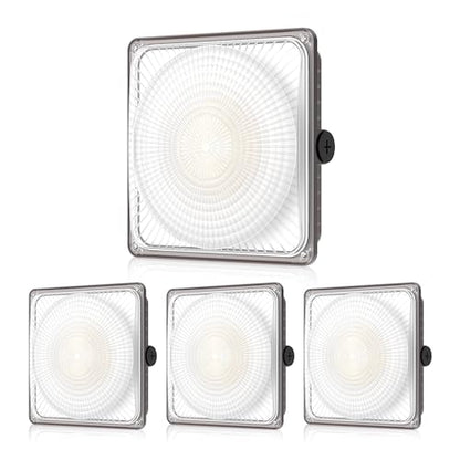 60W LED Canopy Lights 4Pack: Selectable Wattage 60/45/30W 3CCT - size: 60W-4Packs