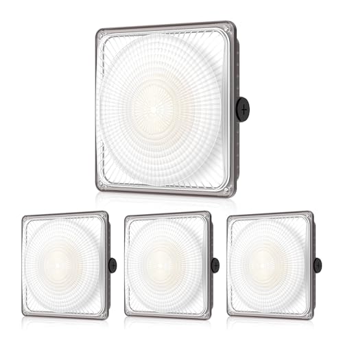 60W LED Canopy Lights 4Pack: Selectable Wattage 60/45/30W 3CCT - size: 60W-4Packs