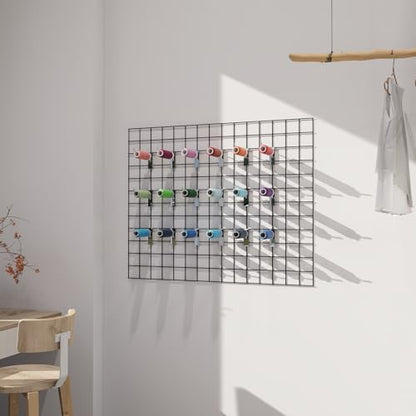4 Inch Grid Wall Hooks, 25 Pcs Gridwall Accessories 30 lb Capacity - color: Chrome, size: 4 Inch