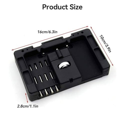 HERCHR Car Folding Remote Key Pin Remover Tool Terminal Removal Tool Kit Car Pin Extractor Remove Pin Depinning Tool Connector Pin Removal Tool Pin Pusher Tool