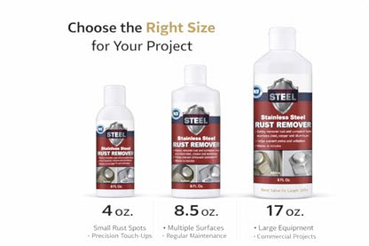 CLEAN MY STEEL Stainless Steel Rust Remover Industrial Cleaner 5L - size: 169 Fl Oz (Pack of 1)