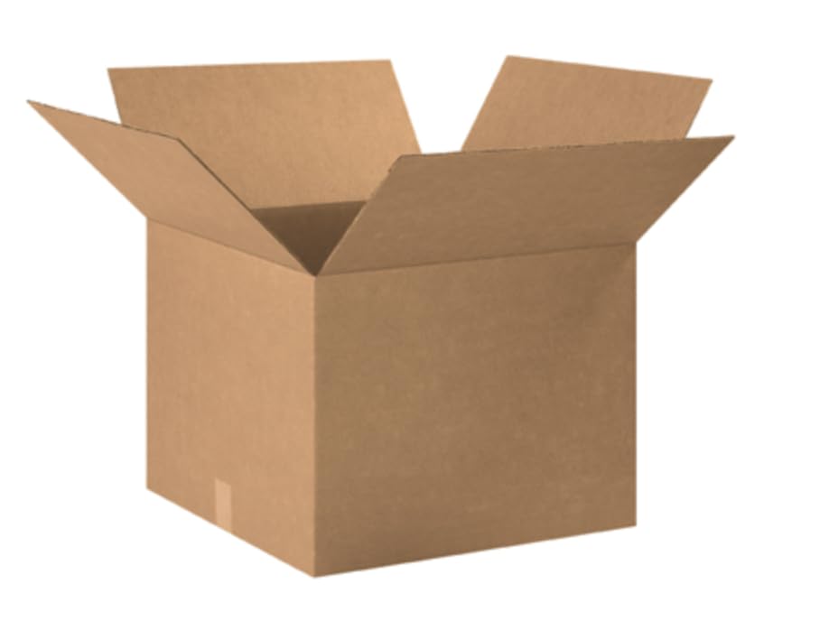 BOX USA Moving Boxes Holds 65lbs, 20"L x 20"W x 15"H (12-Pack) Large - Corrugated Cardboard Box for Shipping, Mailing, Packing, Packaging and Storage - size: Large 12-Pk 20x20x15"