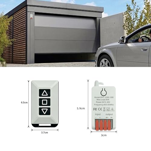 Forward and Reverse Remote Switch DC 12V Motor Remote Control Switch