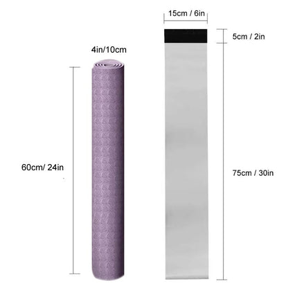 6x30 Inches Long Poly Mailers 100 Pack, Long Shipping Bags White Envelopes Packaging for Unique Narrow Items Mailing - size: 6x30 Inches /100-PACK