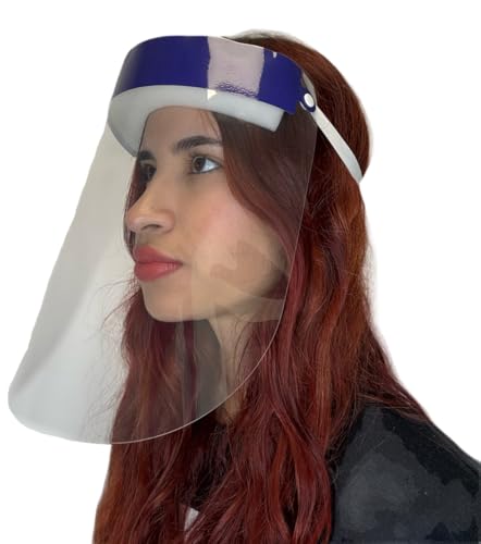 Mystic Romance 10 Pack Face Shields – Reusable Anti-Fog Full Face Protection – Clear Safety Gear for Work, Salons & Travel