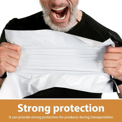 Metronic Poly Mailers 19x24 600PC Shipping Bags for Clothes Small Business - color: White, size: 19x24 600PC