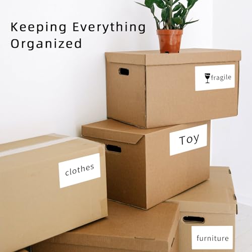 3 X 5 Inch Removable Labels for Storage Bins, 120 Pcs Labels for Storage Bins,Tear Resistant No Residue Storage Bin Label, Matte White Blank Box Stickers for School, Home, Business - size: 3×5 inch