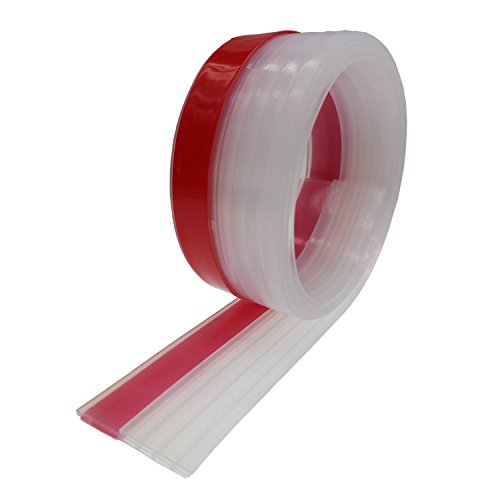 VITAM AMO Door Sweep, Door Draft Stopper, Weather Stripping No Tools Requried 2" Width x 39" Length Easy Cut to Size