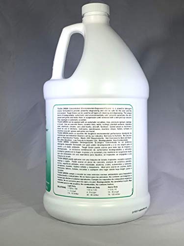 Tough Green Multipurpose Enviro-Cleaner & Degreaser, 128oz (1 gallon) Concentrate Degreaser & Floor Cleaner, Environmentally Safe