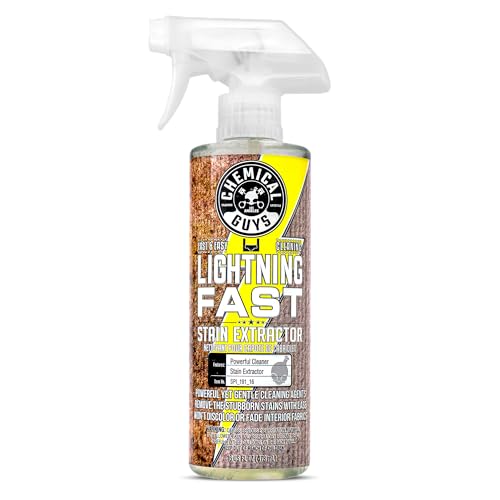 Chemical Guys, Lightning Fast Carpet & Upholstery Stain Extractor, 16 oz - size: 16 Fl Oz (Pack of 1)