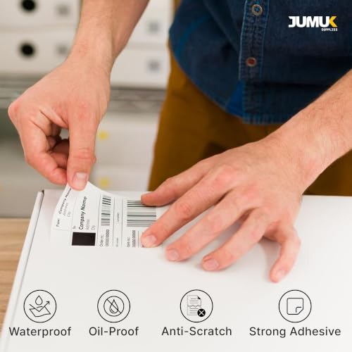 Direct Thermal Labels Perforated Barcode Shipping Sticker - size: 4" X 6" 6000 Labels