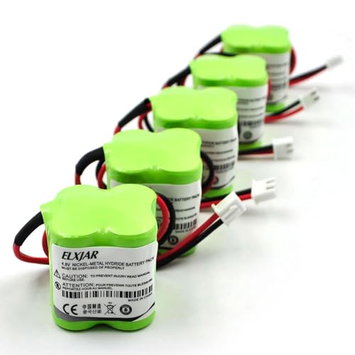 (5-Pack) 4.8V 600mAh Ni-MH Battery for MH29673, CUSTOM-196