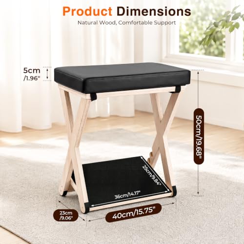 Adjustable Foot Rest Under Desk with 3 Tilt Angles