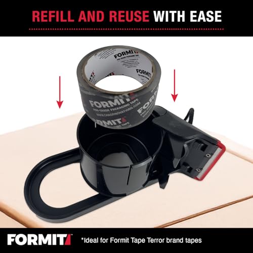 Packing Tape Dispenser - 1-Count, Refillable - style: Tape Dispenser