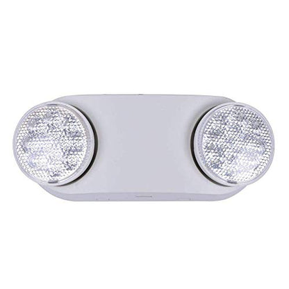 Commercial Electric Oval 11-Watt with Ni-Cad 3.6-Volt Battery White Integrated LED Emergency Light