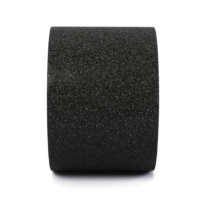 Black Anti Slip Tape 4in x 20ft, 80 Grit Waterproof Non Skid Grip Tape Roll for Ramps, Decks, Boat Decks, Warehouse Floors, Garages, Indoor & Outdoor Use - size: 4'' x 20 FT