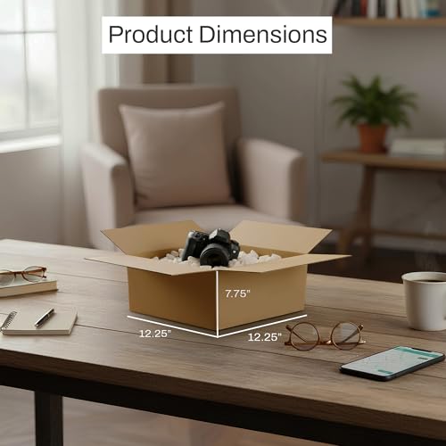 MT Products Off-White Packing Peanuts - Bulk Shipping Peanuts for Fragile Times (Approximately 0.60 Cubic Feet)