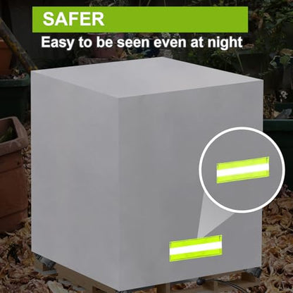 Pallet Covers Heavy Duty Waterproof Box Tarp Outdoor Pallet Bag Cover - size: 48"x42"x48"