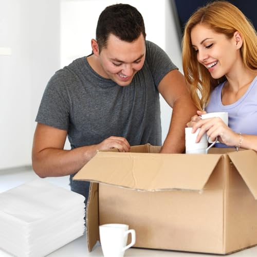 COMNICO 150 Pc Cushion Foam Pouche 8'' x10'' Glass Cup Plate Protector