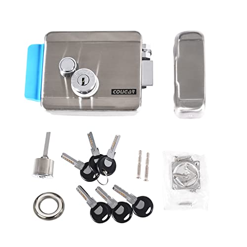 Double Headed Electric Control Lock, DC12V Electronic Security Lock E-Lock