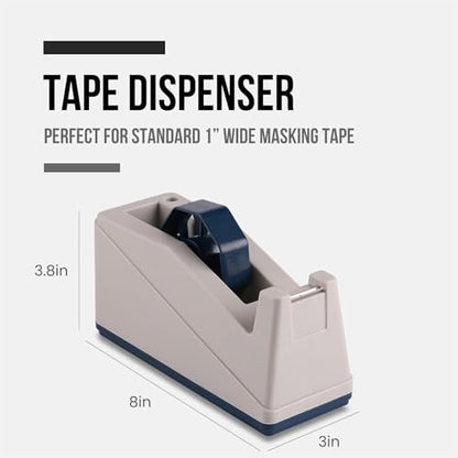 Lichamp Desk Tape Dispenser 3in Core for Masking/Painters Tapes