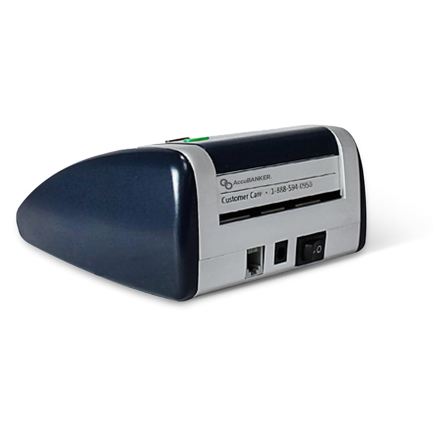 AccuBANKER D450 Counterfeit Bill Detector, 5 Point Detection, 3 Pack - size: 3 Pack