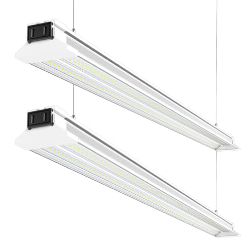 1.5FT LED Shop Lights, 35W 3500LM 5000K Ultra-Bright Linkable Shop Light - size: 1.5FT-2PACK