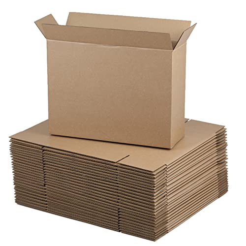 12x9x4 Inches Shipping Boxes, Brown Corrugated Cardboard Boxes for Small Bussiness, 25 Pack - color: Brown, size: 12 x 9 x 4 inch