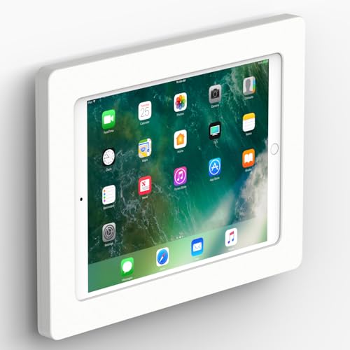 VidaMount White Enclosure and Fixed VESA Slim Wall Mount [Bundle] Compatible with iPad Pro 10.5" & Air 3rd Gen - color: White, size: iPad Pro 10.5" & Air (3rd Gen)