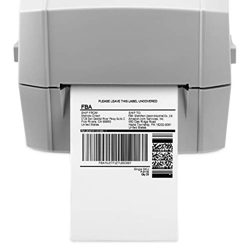 Methdic 4x6 Fold Thermal Direct Shipping Label for UPS USPS 1 Stack (1000 Labels) - style: Fanfold 1000 Labels